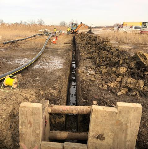 North Shore Gas Pipe Inspection